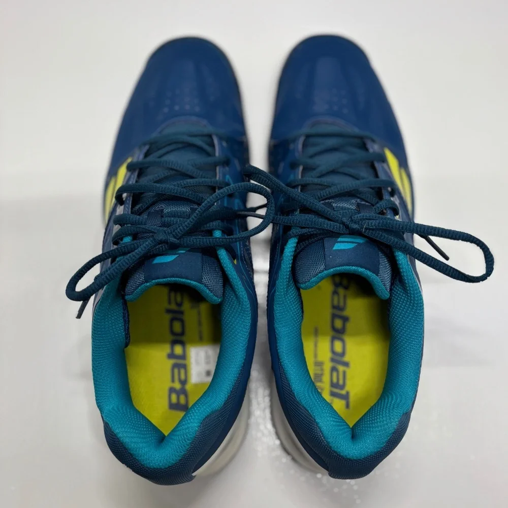 Babolat Propulse Team BPM AC Men’s Tennis Shoes Size 10.5 Blue Yellow All Court - Picture 13 of 14